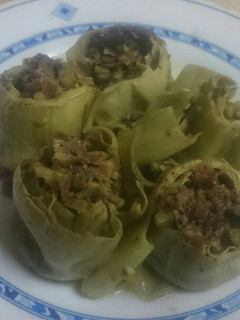 Una foto de Alcachofas rellenas