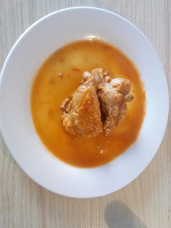 Una foto de Pollo en salsa de verduras