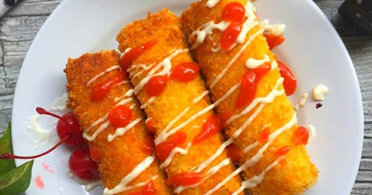 32 resep roti sosis goreng crispy enak dan mudah - Cookpad