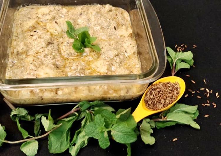 How to Blends Eating on a Dime Curd Jeera Potatoes