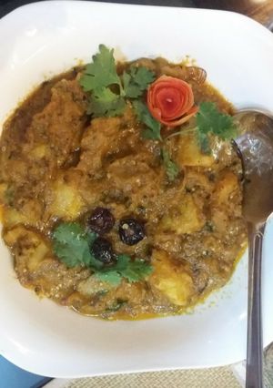 A picture of Aloo Baingan ki Sabzi.