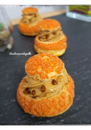 Une photo de Mini choux façon Paris Brest