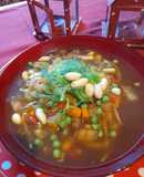 Asian style Light lunch soup
