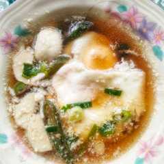 A picture of Sup Bening Telur Bakso Ikan.