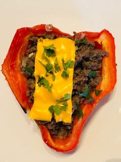 Una foto de Pimentón relleno!!!