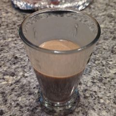 A picture of Banana Mochi Coffee Smoothie.