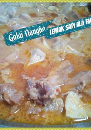 Foto resep Gulai Nangka Lemak Sapi ala Fm