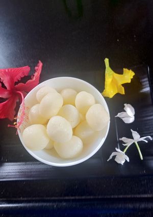A picture of Sponge Rasgulla.