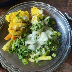 A picture of Ranch vegetable idli chili.