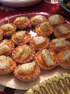 Una foto de Tapitas de bacalao a la purrusalda