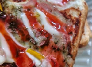 Gambar Pizza Roti Sandwich