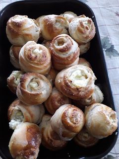 Tehéntúrós rózsa recept fotója