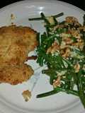 Green Beans with Blue Cheese and Walnuts