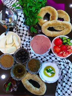 صورة لوصفة كعك القدس (كعك بسمسم)