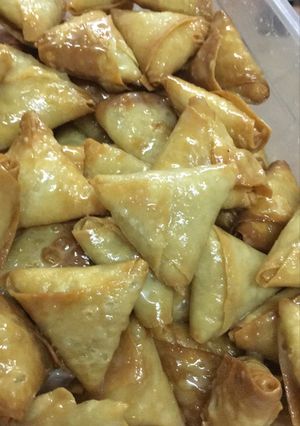 صورة لوصفة حلى مثلثات الجبن 🍰