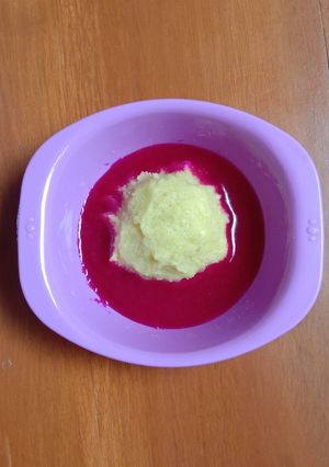 Foto resep Snack mpasi 6m+ "Ubi Keju Saus Naga"