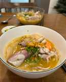 Bánh canh tôm mực