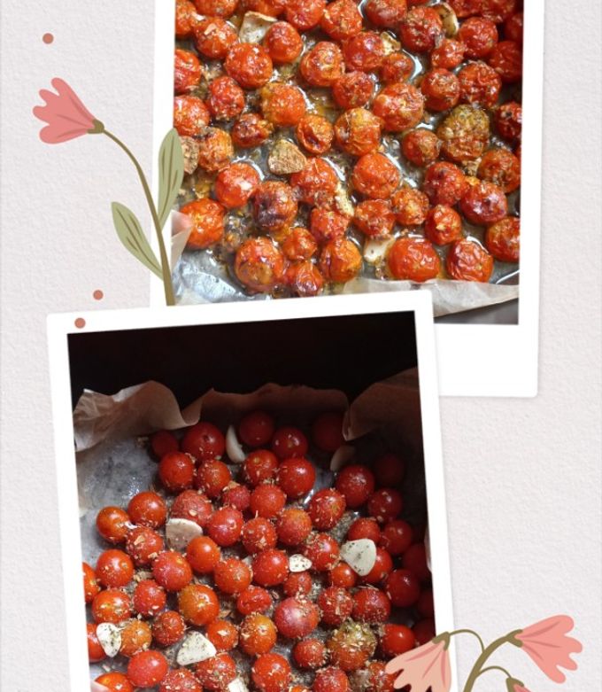 Una foto de Tomatitos Cherrys (en Freidora de Aire). 🍅🥳🤤👈