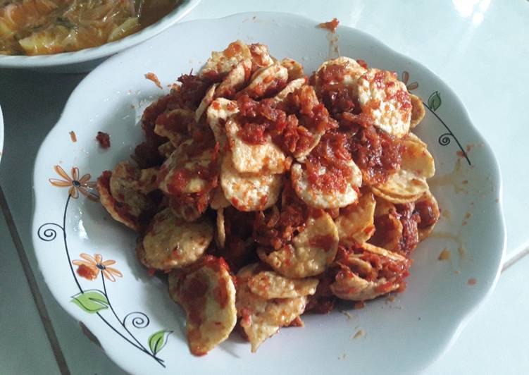 Sambal udang kecepe