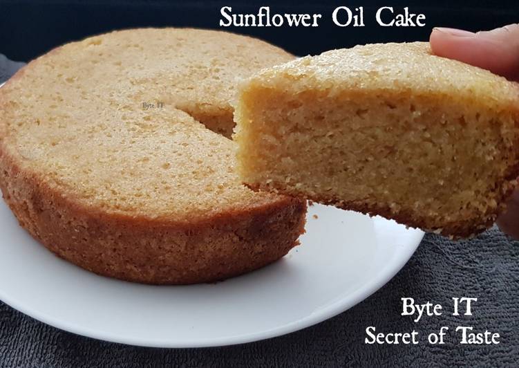 Steps to Prepare Perfect Sunflower oil cake (without oven)