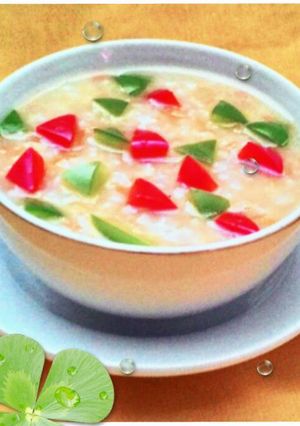 Foto resep Bubur wortel Paprika yummy