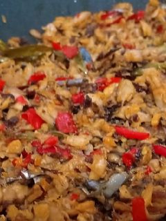 Foto resep Ikan tongkol suwir pedas