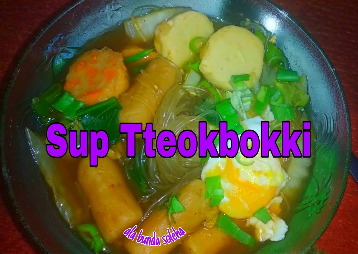 Sup Tteokbokki