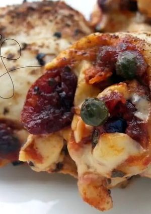 A picture of Chicken Roll Up With Cranberry And Cheese.