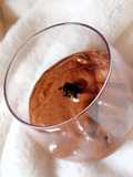 Mousse noire à la bergamote