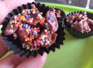 Foto resep Kue Kacang Coklat Springkle