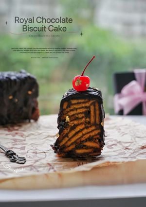 Foto resep Royal Chocolate Biscuit Cake (Queen Elizabeth’s Favorite) Edisi Valentine
