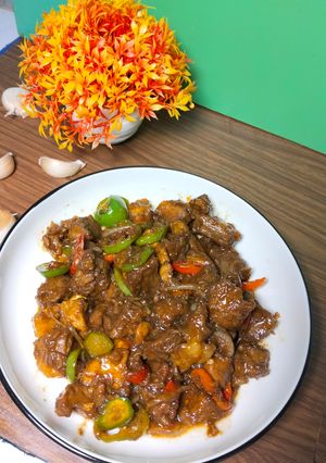 Foto resep Pedas manis daging sapi kurban