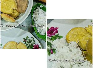 Gambar Jering Tua Rebus Cicah Kelapa Parut