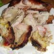 Pernil de cochinillo asado al carbón
