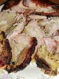 Pernil de cochinillo asado al carbón