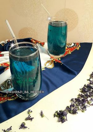 عکسی از دستور شربت پنیرک هدیه بانو (شربت گل پنیرک هدیه بانو)