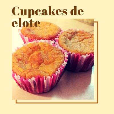 Cupcakes de elote healthy Receta de Adry - Cookpad