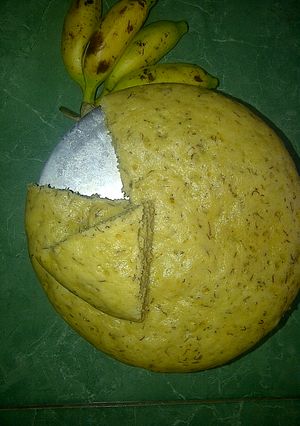 Foto resep Bolu pisang kukus no mixer