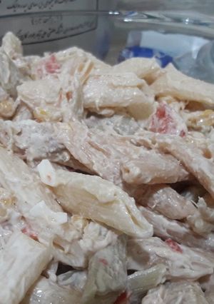 عکسی از دستور سالاد ماکارونی