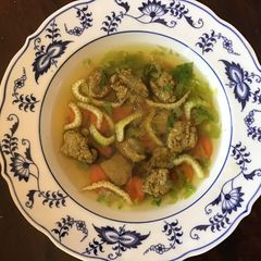 California Farm Truffle Broth and Soup A picture of California Farm Truffle Broth and Soup.