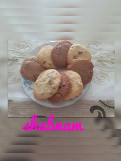 عکسی از دستور شیرینی کشمشی