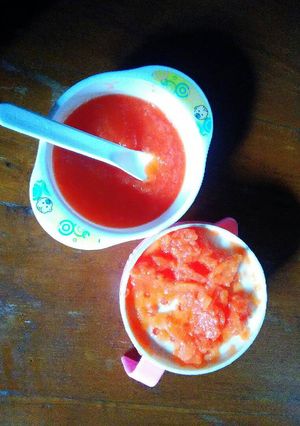 Foto resep MPASI 7 m Pure Papaya