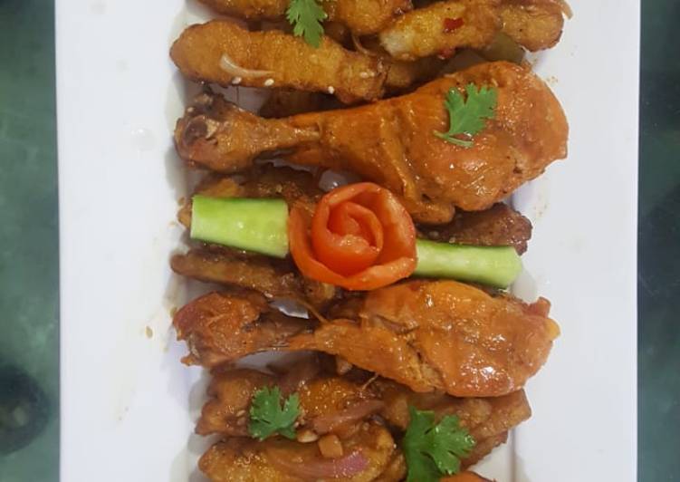 Juicy chicken tikka😋👌