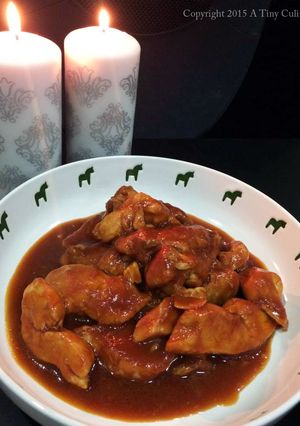 A picture of Sailor Jerry's Rum & Cola Chicken Wings.