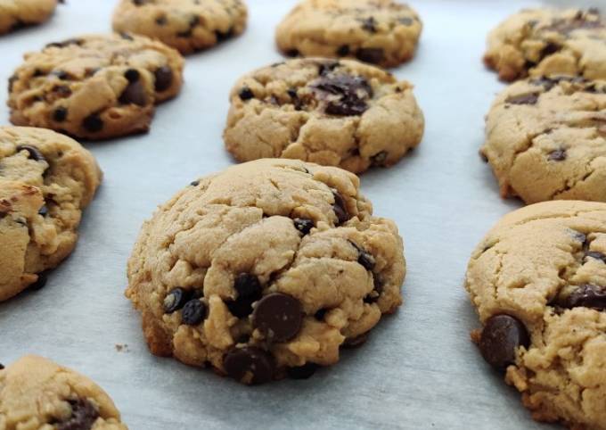 Recipe of Favorite Peanut Butter Chocolate Chip Cookies