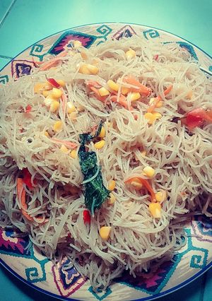 Foto resep Mie hun jagung rawit