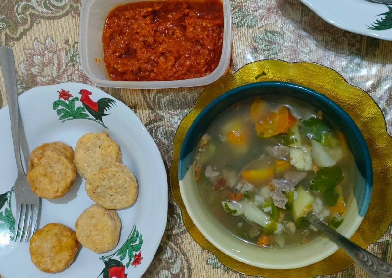 Sop daging sapi rempah