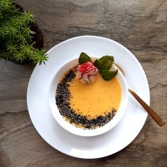 A picture of Mango ginger turmeric smoothie.