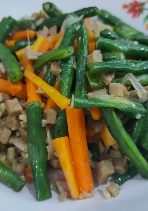 Foto resep Cah kacang panjang wortel