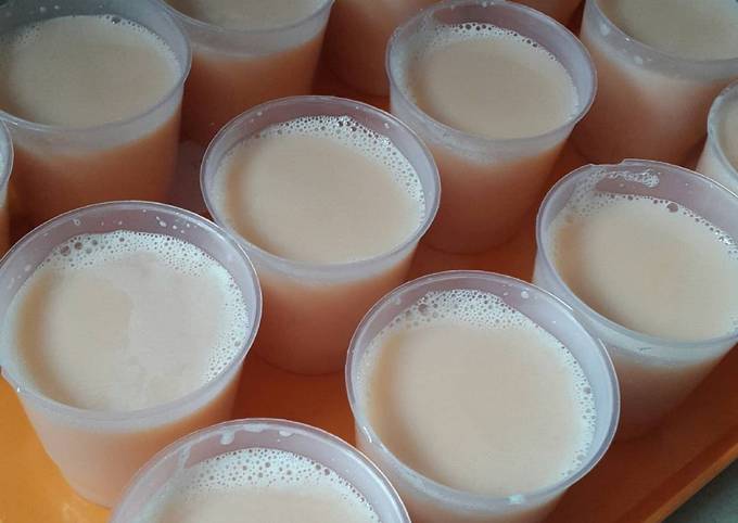 Resep Strawberry Silky Pudding yang Menggugah Selera